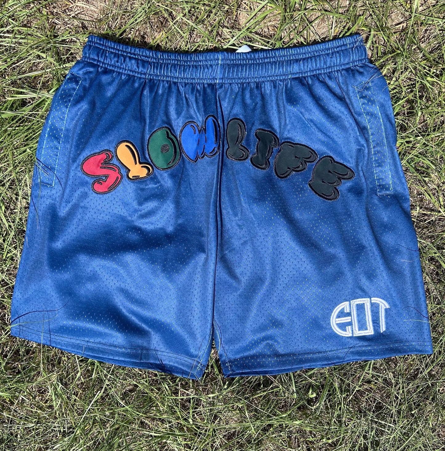 Short Navy Blue