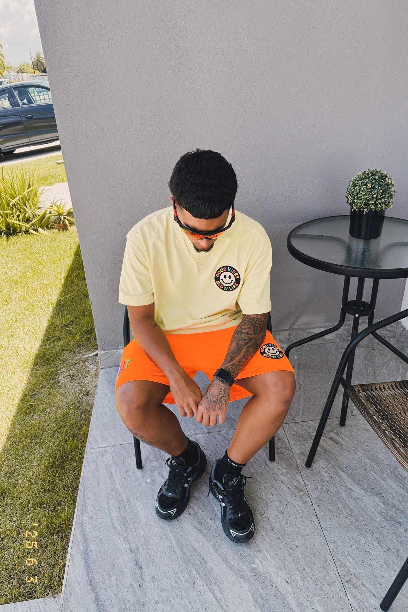 T-Shirt Cream-Yellow