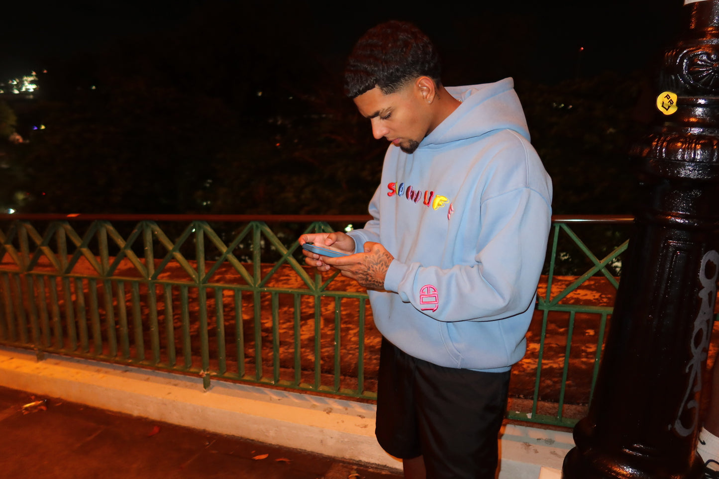 Hoddie Baby Blue